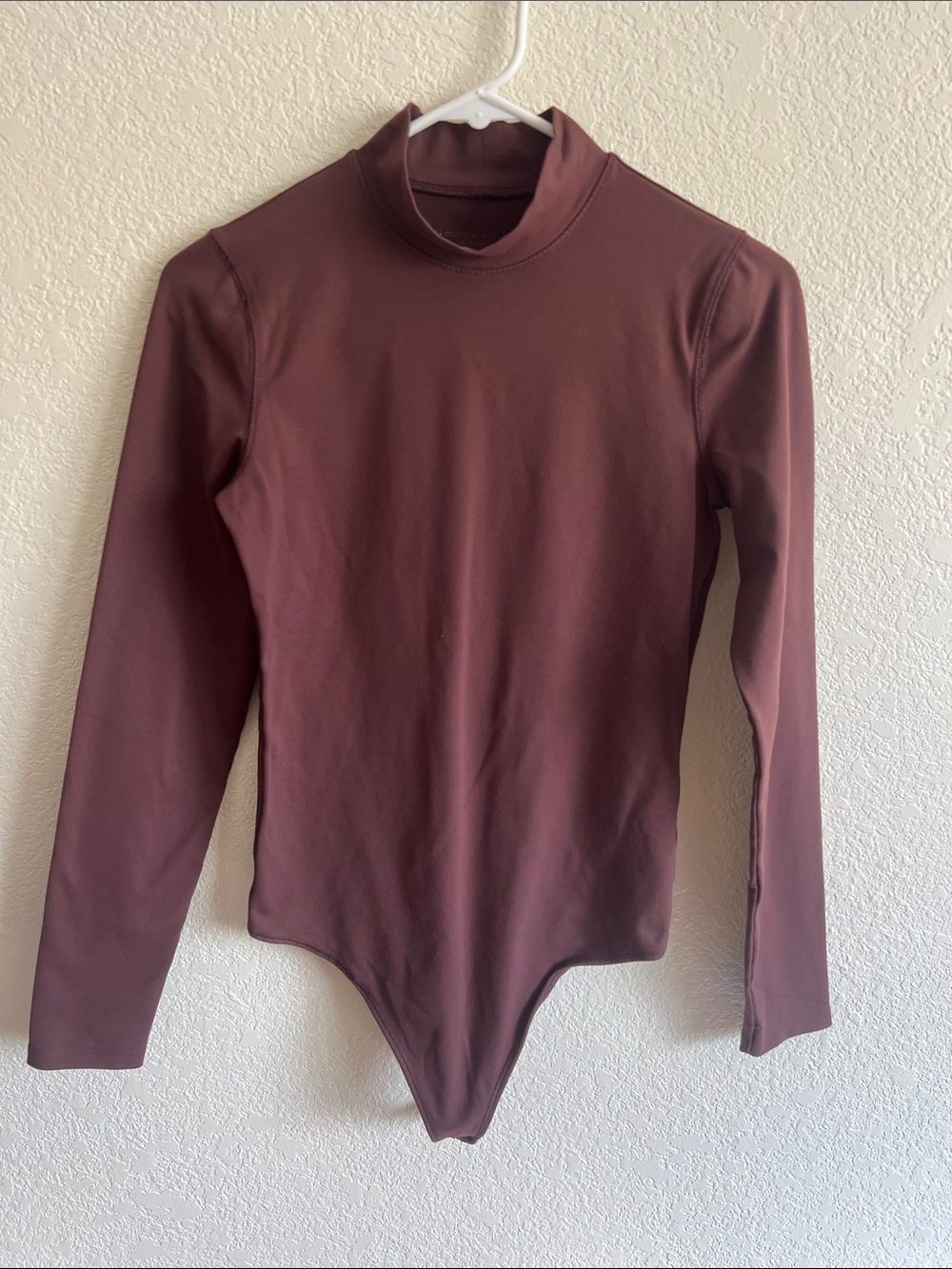 Abercrombie and Fitch Long Sleeve Mock Neck Bodysuit